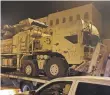  ?? AFP ?? Forces loyal to GNA parade an air defence system
