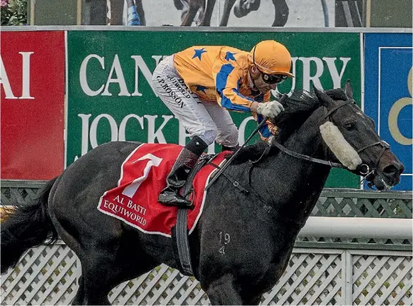  ??  ?? Embellish and Opie Bosson take out the 2000 Guineas.