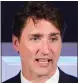  ??  ?? Justin Trudeau did not mention remains on visit.