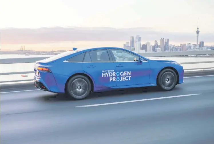  ?? Toyota Hydrogen Project. Photo / Supplied ??