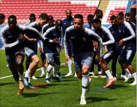  ?? (Photo AFP) ?? Pour Matuidi, Tolisso et les Bleus, c’est le Jour J.