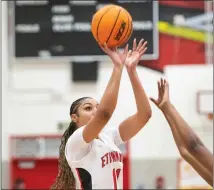  ?? PHOTO BY JOHN VALENZUELA ?? Kennedy Smith and her Etiwanda teammates will square off against Sierra Canyon in the CIF-SS Open Division title game on Friday night.