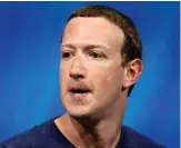  ??  ?? Denial:‘Any form of traffickin­g is not allowed on Facebook,’ said social media giant, led by CEO Mark Zuckerberg