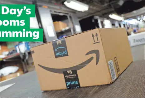  ?? MARK LENNIHAN, AP ?? Amazon expects big things for this year’s Prime Day, which kicks off Monday night and runs for 30 hours across 13 countries.