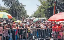  ?? / AGENCIAUNO ?? Ocho mil personas llegaron ayer a Quinta Normal.