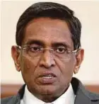  ??  ?? Datuk Seri Dr S. Subramania­m