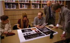  ?? Courtesy Magnolia Pictures ?? Vogue editor-in-chief Anna Wintour and her team at work in Andrew Rossi’s The First Monday In May