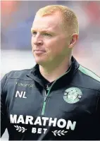  ??  ?? CONTROVERS­Y Hibs manager Neil Lennon