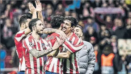  ?? FOTO: ATLETI ?? El conjunto rojiblanco quiere acabar entre los cuatro primeros y después soñar con la Champions