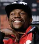  ??  ?? Floyd Mayweather remains a heavy favourite.