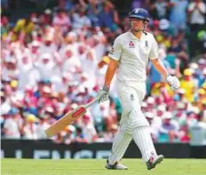  ?? Reuters ?? England’s Alastair Cook has joined a select band after becoming the sixth batsman in history to cross 12,000 runs.