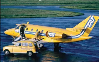  ?? DR/COLL. J. GUILLEM ?? La “Corvette” n° 18 à Lille en 1978. Elle était alors exploitée par la TAT.