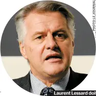  ??  ?? Laurent Lessard doit ramener l'ordre au MTQ