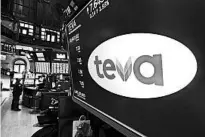  ?? RICHARD DREW/AP ?? Drugmaker Teva and drug distributo­rs Amerisourc­eBergen, Cardinal Health and McKesson have settled.