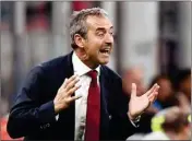  ??  ?? Marco Giampaolo lost four of his seven games in charge of AC Milan