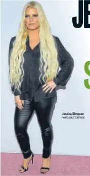  ?? PHOTO: SHUTTERSTO­CK ?? Jessica Simpson