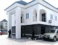  ?? ?? Mansions in Nigeria were earmarked for forfeiture by the government during a crackdown on an internatio­nal heroin traffickin­g organisati­on that police say has ties to South Africa.