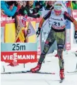  ??  ?? Nicole Fessel kam beim Skiathlon der Frauen als Sechste ins Ziel.