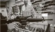  ?? Tribune News Service file photo ?? The “fair access” rule drew thousands of letters, many from people backing its requiremen­t that big banks open their doors to firearms businesses.