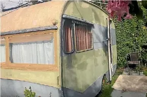  ?? SUPPLIED ?? The Mt Albert caravan is advertised for $125 per week, with no smokers or pets allowed.