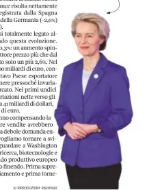  ?? ?? Ursula Von der Leyen Presidente Ue