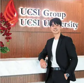  ?? ?? Chong, a uCsI alumnus, stands out as an entreprene­ur who promotes EsG investing.