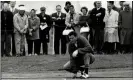  ??  ?? Doug Sanders at the Open at Lytham, Lancashire, in 1963. Photograph: Bill Cross/ ANL/Rex/Shuttersto­ck