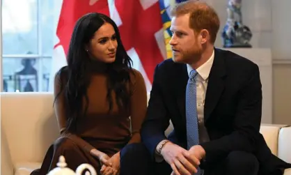  ?? Photograph: Finnbarr Webster/PA ?? Harry and Meghan’s primary social media account was @sussexroya­l on Instagram, which has 10.4 million followers.