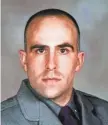  ??  ?? State Trooper Joel Davis, a community man, was fatally shot in Theresa, N.Y., Sunday.