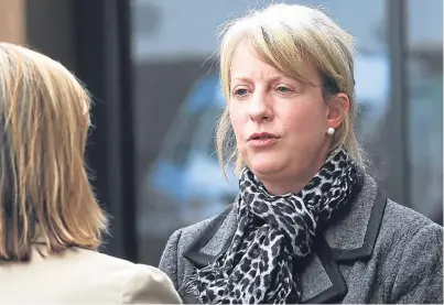  ?? Picture: Mhairi Edwards. ?? Health Secretary Shona Robison is being urged to resign by opposition parties.