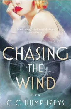  ??  ?? C.C. Humphreys’ Chasing the Wind is a fast-paced historical thriller heavy on cinematic flair, making it a perfect read while relaxing this summer.