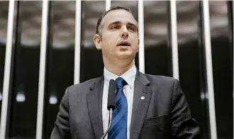  ?? Lucio Bernardo Jr./Câmara dos Deputados ?? O deputado federal Rodrigo Pacheco (PMDB-MG), cotado para o Ministério da Justiça