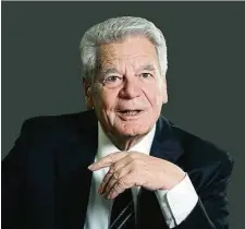  ?? Foto: picture alliance ?? Joachim Gauck, ehemaliger Bundespräs­ident.