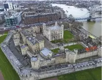  ??  ?? History all over Tower of London