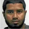  ??  ?? Suspect Akayed Ullah is originally from Bangladesh, and is thought to have built the bomb at his Brooklyn home.