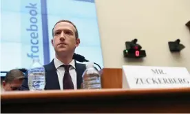  ?? Photograph: Erin Scott/Reuters ?? Mark Zuckerberg in October last year at a hearing on Capitol Hill. America’s tech behemoths have come to dominate even more of the economy with little if any scrutiny from regulators.
