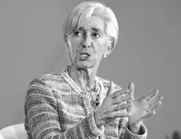  ?? ROSLAN RAHMAN/AFP ?? Christine Lagarde