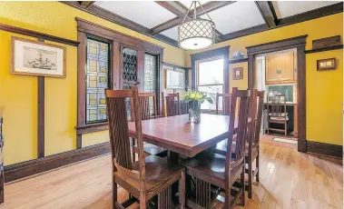  ??  ?? “Warm and inviting family home” has 2,800 square feet of living space.