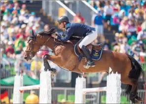  ??  ?? Sweden’s Peder Fredrickon (above), ranked number four in the FEI Longines Jumping Rankings, headlines the riders’ list, while Olympians and former CHI AL SHAQAB winners Edwina Tops-Alexander (Australia) and Scott Brash (Great Britain) make welcome returns to Doha.