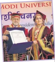  ??  ?? Devendra K Modi and Bina Modi