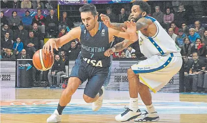  ?? TÉLAM ?? Intratable. Facundo Campazzo hizo de las suyas en cada uno de los tres partidos de la Argentina.