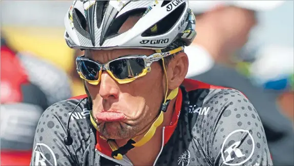  ?? Photo: REUTERS ?? Sick of fighting: Seven-times Tour de France champion Lance Armstrong says he will no longer fight doping charges by the United States Anti-