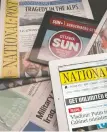  ?? POSTMEDIA NEWS FILES ?? Despite revenue declines, Postmedia posted net earnings of $13.5 million for the quarter.