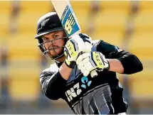  ?? GETTY IMAGES ?? Colin Munro, left, and Glenn Phillips give the Black Caps firepower at the top of the order.