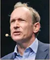  ??  ?? THE FOUNDER: Tim Berners-Lee.