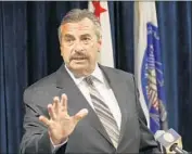  ??  ?? LAPD CHIEF Charlie Beck said the video was not intended to advance a narrative beneficial to police.