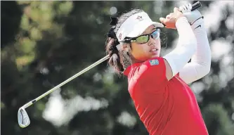  ?? THE CANADIAN PRESS ?? Jaclyn Lee can start on the LPGA Tour in January or finish her NCAA career and turn pro July 1.