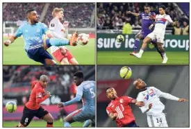  ?? (AFP) ?? Rien n’est joué pour Payet (OM), Depay (OL), Khazri (Rennes) et Dabila (Losc).