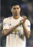  ??  ?? Barcelona have been watching Marcus Rashford closely