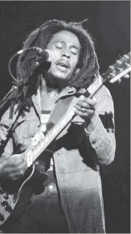  ??  ?? Reggae pioneer Bob Marley, left, rocker Axl Rose of Guns N Roses and blues legend Janis Joplin have made memorable music, just not so much to Grammy voters.